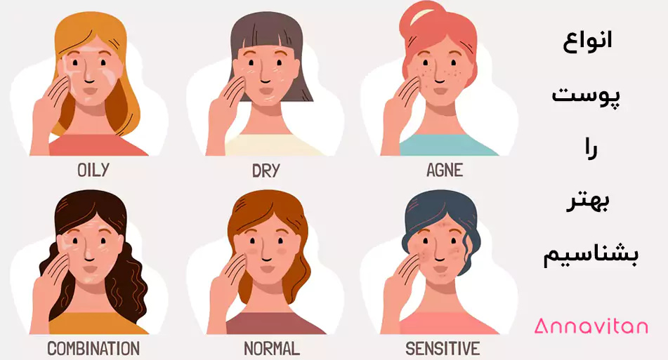 انواع-پوست-را-بهتر-بشناسیم-1 انواع پوست را بهتر بشناسیم