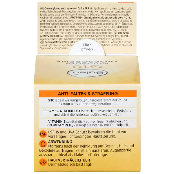 کرم روز ضد چروک Q10 باله آ