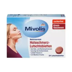 آبنبات تسکین دهنده گلو درد میولیس Mivolis