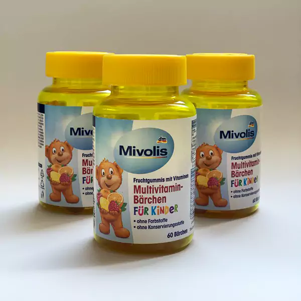 پک سه عددی پاسیتل مولتی ویتامین کودکان میولیس