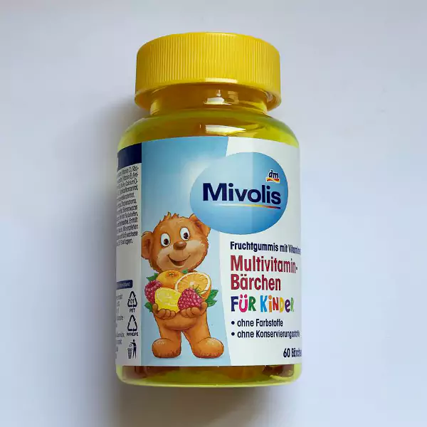 پک سه عددی پاسیتل مولتی ویتامین کودکان میولیس