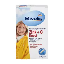 کپسول زینک + ویتامین سی depot میوولیس