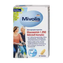 قرص غضروف ساز گلوکزامین 1250 میولیس بسته 40 عددی