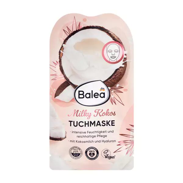 ماسک ورقه ای صورت باله آ مدل نارگیل و شیر