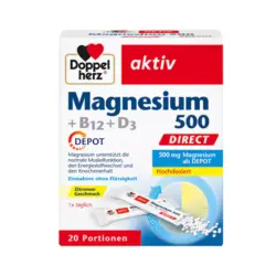 ساشه منیزیم 500 + B12 + D3 دوپل هرز آلمان