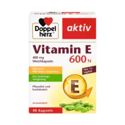 قرص ویتامین E دوپل هرز 40 عددی آلمان Doppelherz