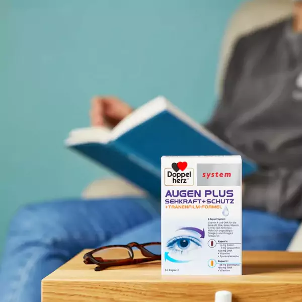 مکمل تقویت چشم و بینایی دوپل هرز 60 عددی