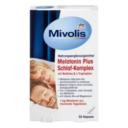 قرص ملاتونین پلاس با سنبل الطیب و ال-تریپتوفان میولیس