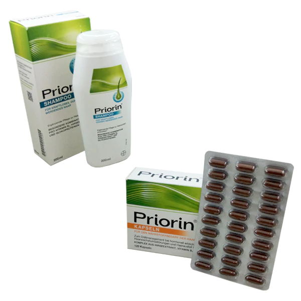 پکیج قرص شامپو ضد ریزش مو پریورین 30 عددی