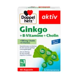 قرص تقویت حافظه جینکو و ب کمپلکس دوپل هرز