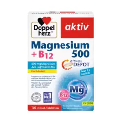 قرص 2 فاز منیزیم 500 و ب 12 وگان دوپل هرز