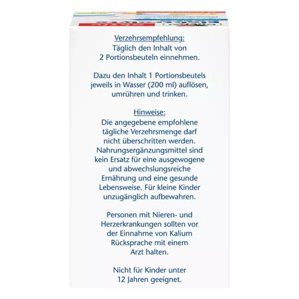 ساشه الکترولیت مناسب ورزشکاران vegan Doppelherz 20 عددی