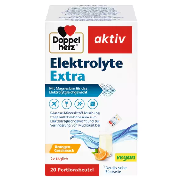 ساشه الکترولیت مناسب ورزشکاران (وگان) دوپل هرز آلمان 20 عددی