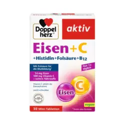 مکمل آهن و ویتامین c + هیستیدین + فولیک اسید + B12 دوپل هرز