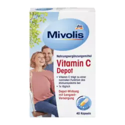 مکمل ویتامین C میولیس آلمان 40 عددی